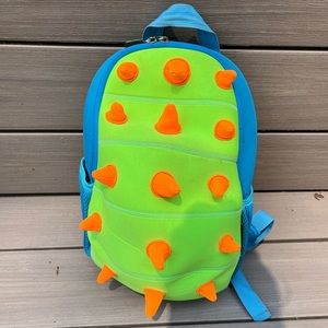 Kids Dino neon backpack